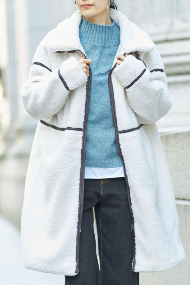 パイピングフライトボアコート