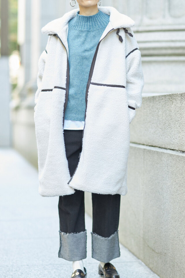 パイピングフライトボアコート