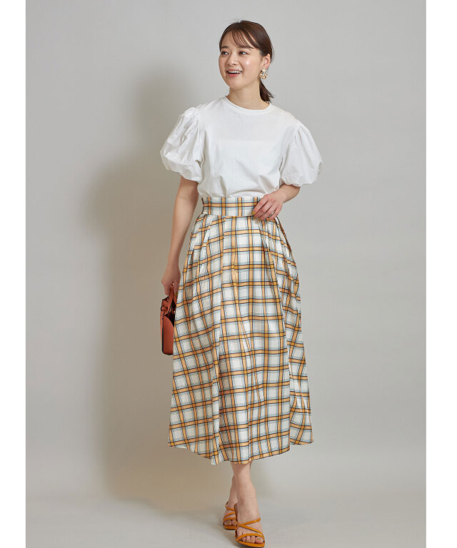 ebure バルーンスリーブ　半袖　トレーナー 145-156167-00228-11.jpg