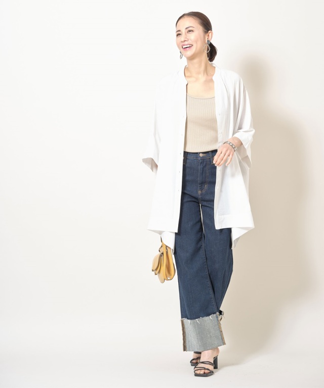 スクエアシャツポンチョ※一部店舗のみ入荷