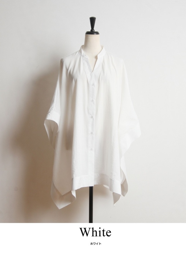 スクエアシャツポンチョ※一部店舗のみ入荷