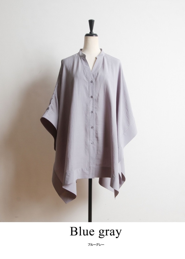 スクエアシャツポンチョ※一部店舗のみ入荷