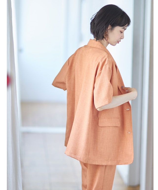 【★完売必至★】Berluti ☆ リネン スクリット 半袖 ジャケット Berluti(ベルルッティ) ジャケットその他(メンズ) - 海外通販のBUYMA