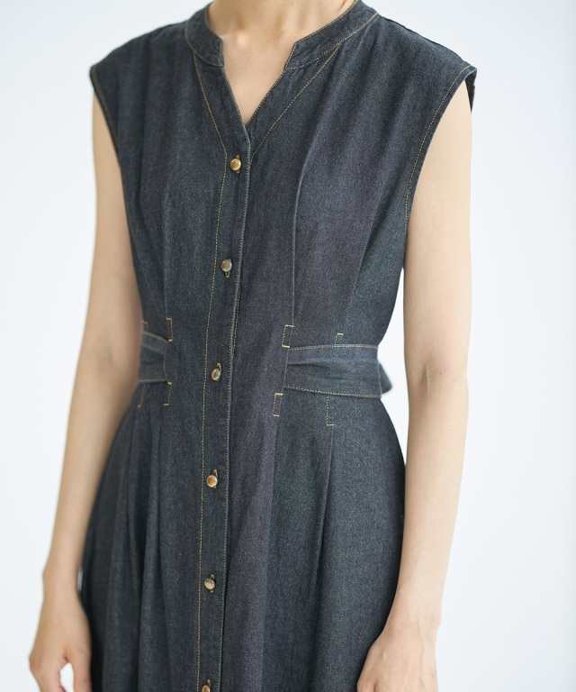 美品 naoho 百合 デニムワンピース 美品 naoho 百合 デニムワンピース