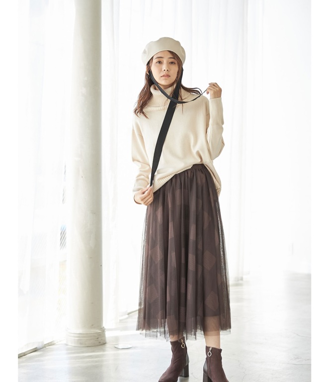 リボン付きベレー帽※一部店舗のみ入荷