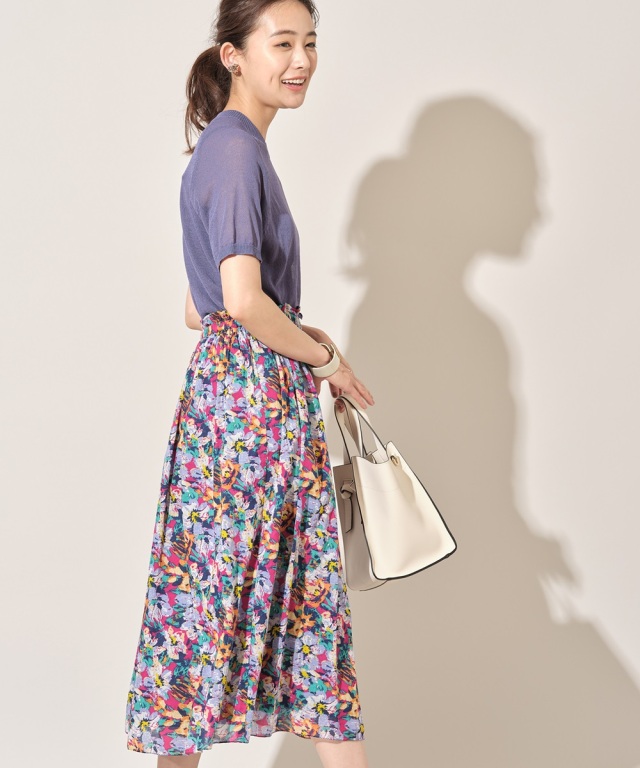 【PRADA】コットン Re-Nylon リバーシブルサーキュラースカート プラダ PRADA PRADA スカート 21C925 1WQ8 Re－Nylon （F0002