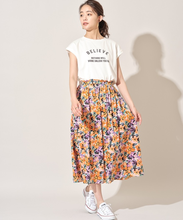 【PRADA】コットン Re-Nylon リバーシブルサーキュラースカート プラダ PRADA PRADA スカート 21C925 1WQ8 Re－Nylon （F0002