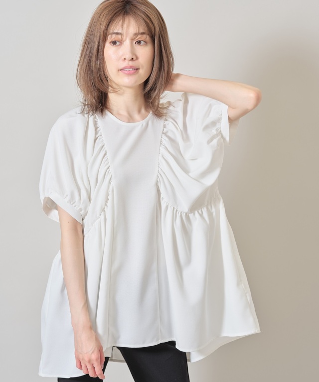 パフスリーブブラウス※一部店舗のみ入荷