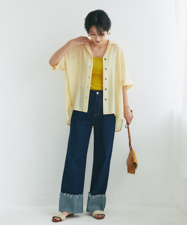 とんだ林蘭xayakaendoバックスリットシアーシャツ とんだ林蘭xayakaendoバックスリットシアーシャツ - メルカリ