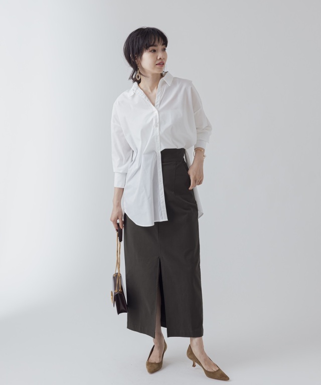 サイドボタンシャツ※一部店舗のみ入荷