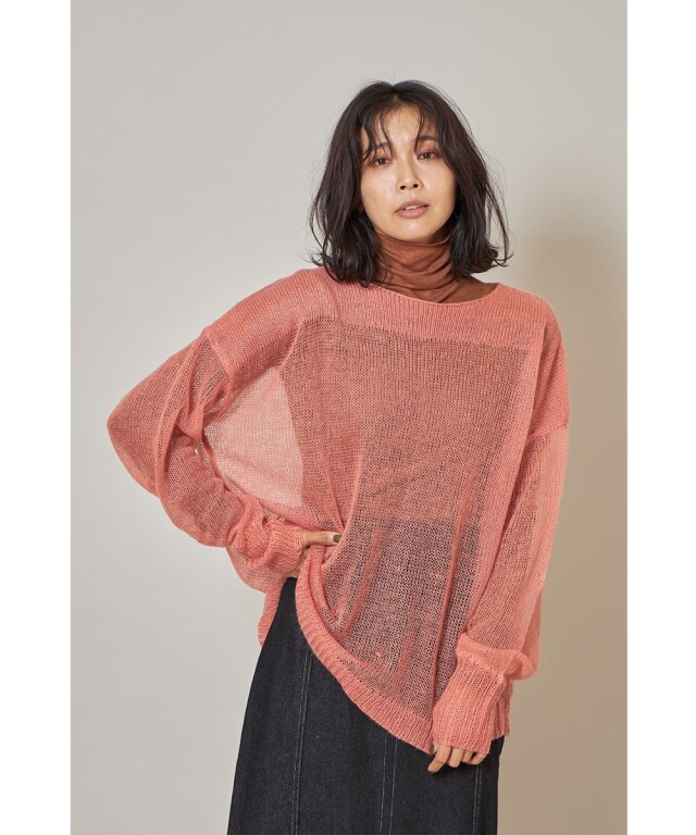 モヘアタッチシアープルオーバー※一部店舗のみ入荷 