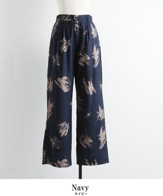 ペイントプリントパンツ※一部店舗のみ入荷