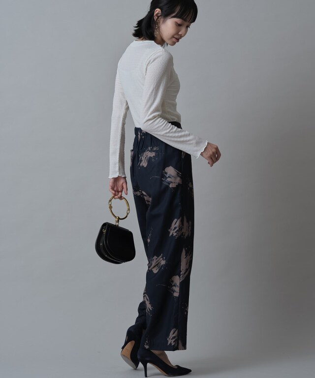 ペイントプリントパンツ※一部店舗のみ入荷