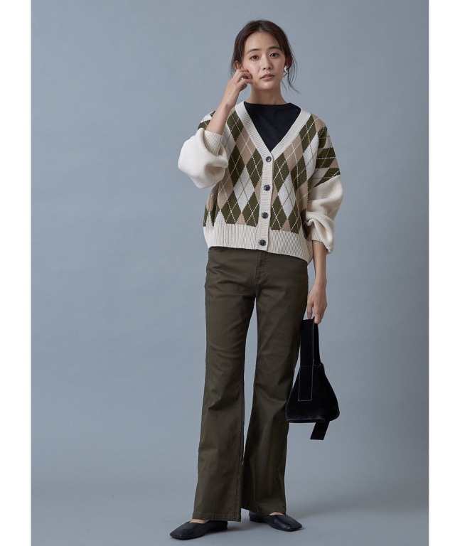 GAP アーガイルカーディガン完売品 セール】アーガイルカーディガン（カーディガン/ボレロ）｜GAP