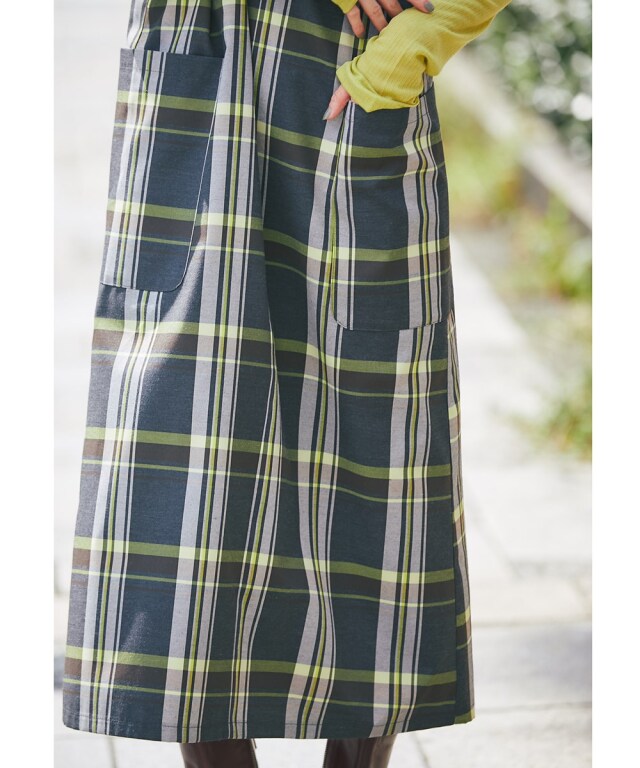 タータンチェックジャンパースカート※一部店舗のみ入荷