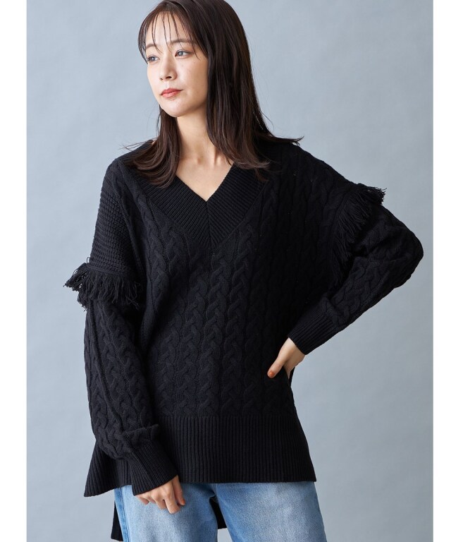 harapeco Fringe Pullover(フリンジプルオーバー)