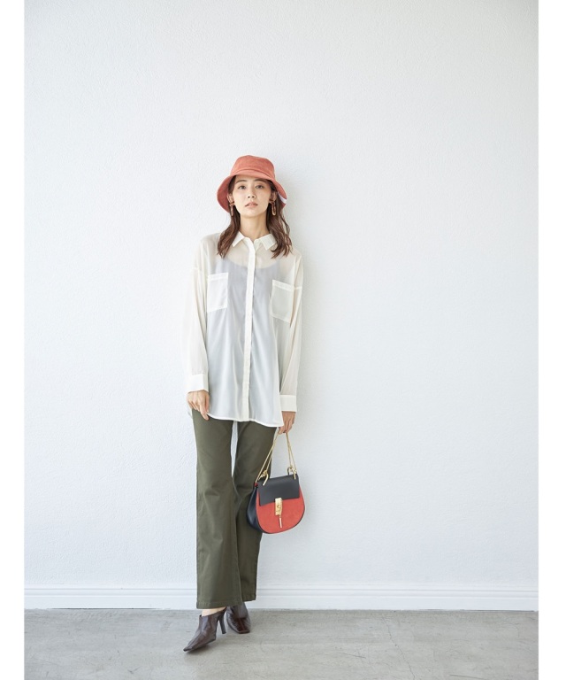 コーデュロイバゲットハット