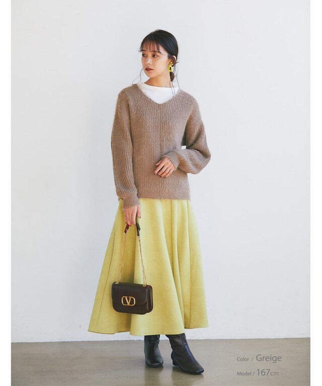 シャギーニットプルオーバー※一部店舗のみ入荷