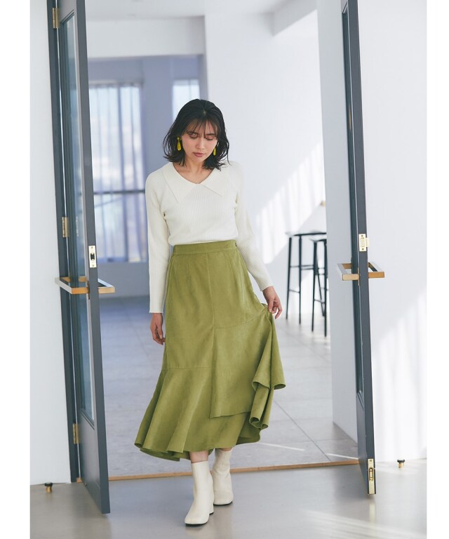 アシメフレアスカート※WEB Store限定販売