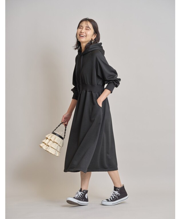 裏起毛ワンピース※一部店舗のみ入荷