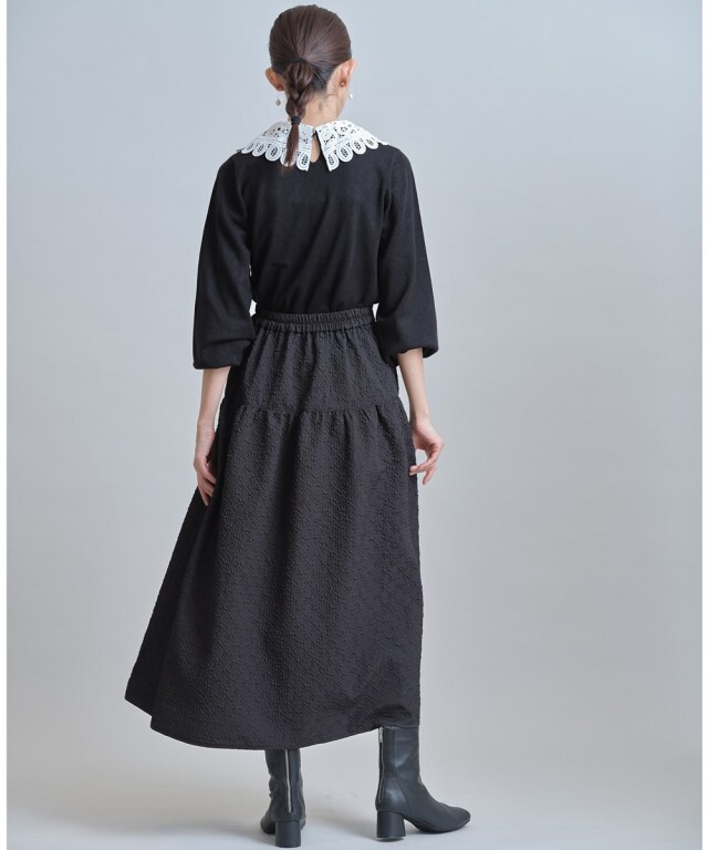 ふくれジャガードスカート※一部店舗のみ入荷