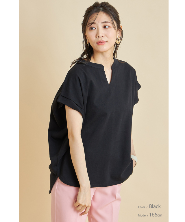 ショルダータックスキッパーカットソー※一部店舗のみ入荷