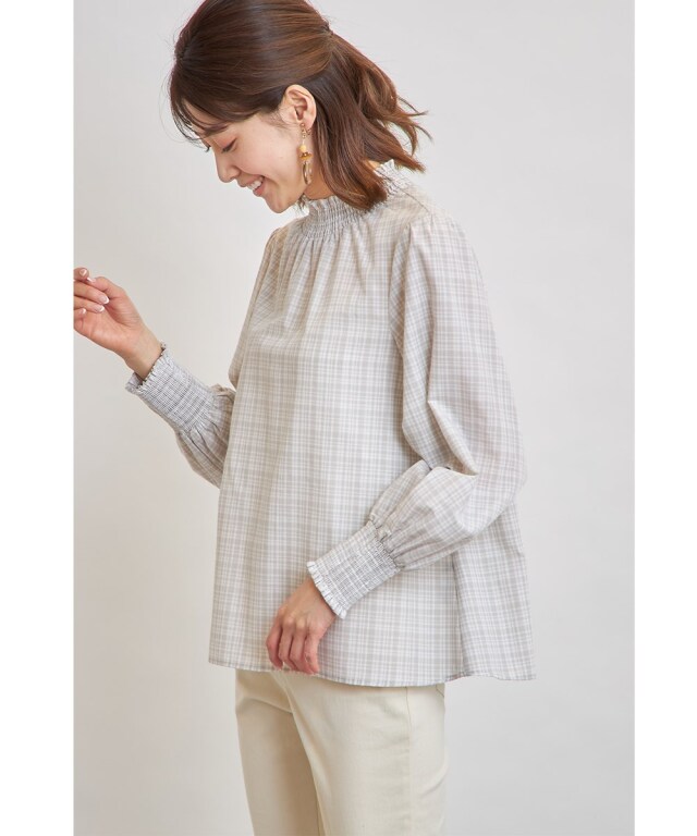 BREIFING ハイネックシャツ ブラック L スビンプラチナムスムース タートルネックロングスリーブTシャツ