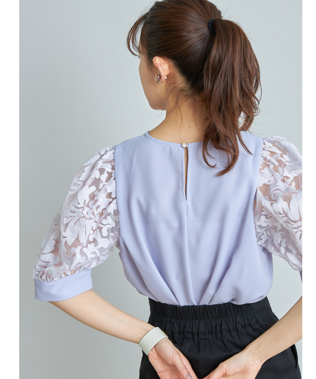 OHGA オーガ オリジナル刺繍4wayブラウス