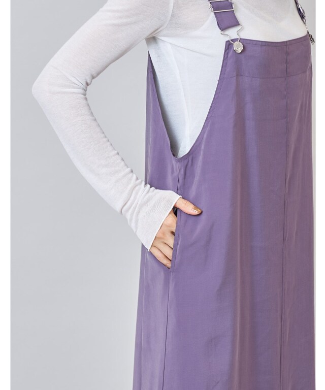 スリットサロペットワンピース※一部店舗のみ入荷