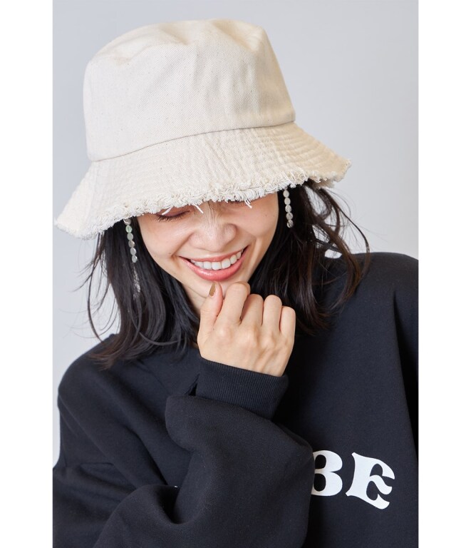 コットンバケットハット※一部店舗のみ入荷