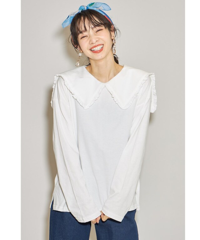 デカ衿ロンT※WEB Store限定販売