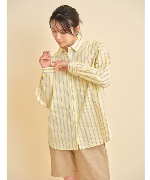 ストライプビックシャツ※WEB Store限定販売 ストライプビックシャツ※WEB Store限定販売