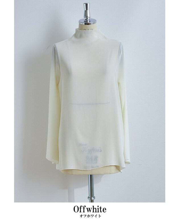 ショフォン楊柳ブラウス※WEB Store限定販売