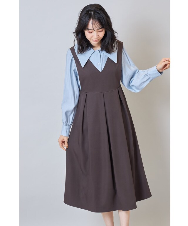 ビックカラーシャツ＋ジャンスカセット※一部店舗のみ入荷