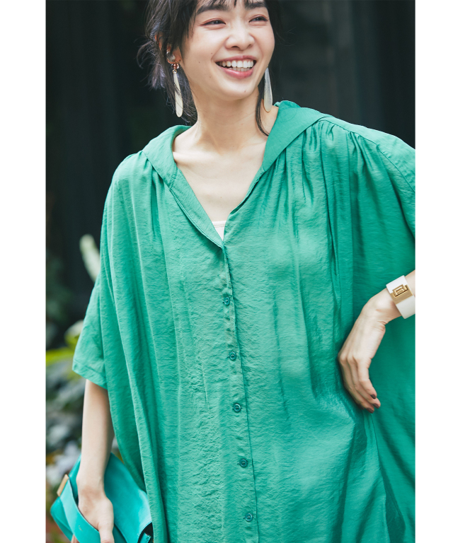 セーラーカラーシャツワンピース※WEB Store限定販売