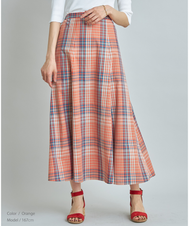 MARNI　マルニ　マドラスチェック　スカート 145-164218-4.jpg