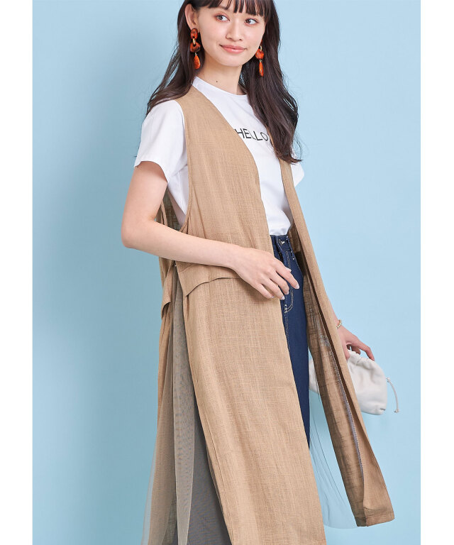 サイドチュールジレ※WEB Store限定販売