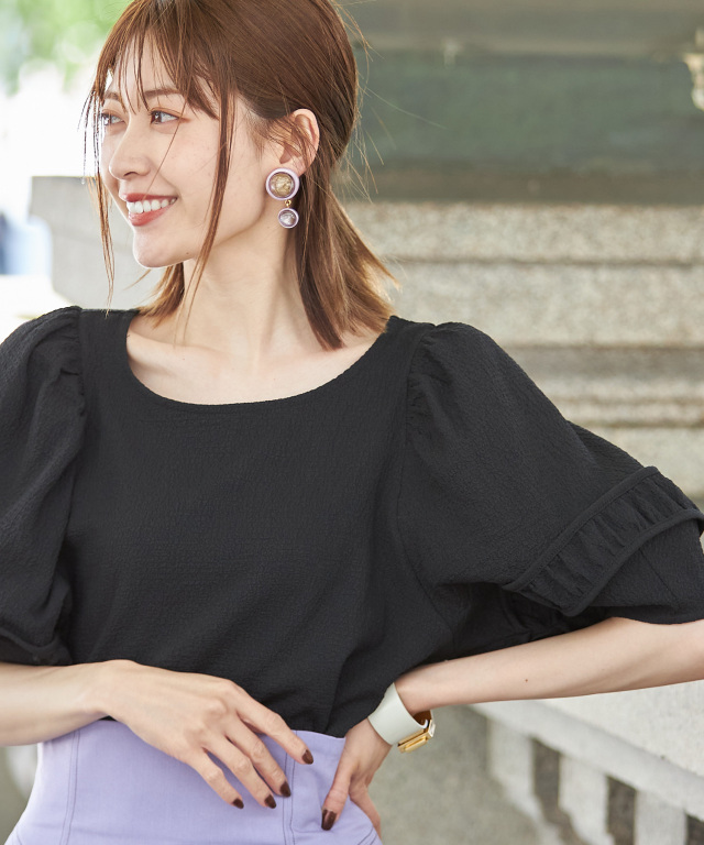 ポコポコ生地カットプルオーバー※WEB Store限定販売