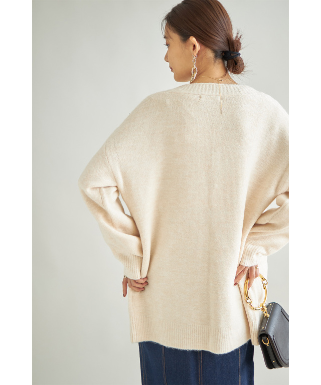 ノベルティバッグ付MOHAIR LOOSE KNIT CARDIGAN 新品 ノベルティバッグ付MOHAIR LOOSE KNIT CARDIGAN 新品