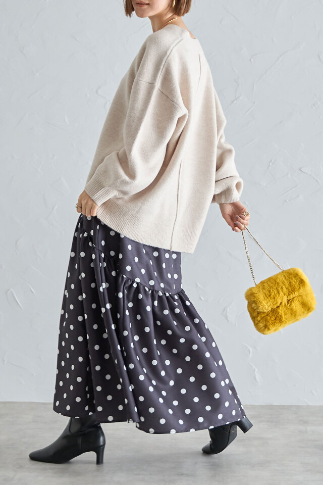 Mystrada ≪ルミネ新宿・ルクア大阪店限定≫ふわふわVネックニット Mystrada ≪ルミネ新宿・ルクア大阪店限定≫ふわふわVネックニット