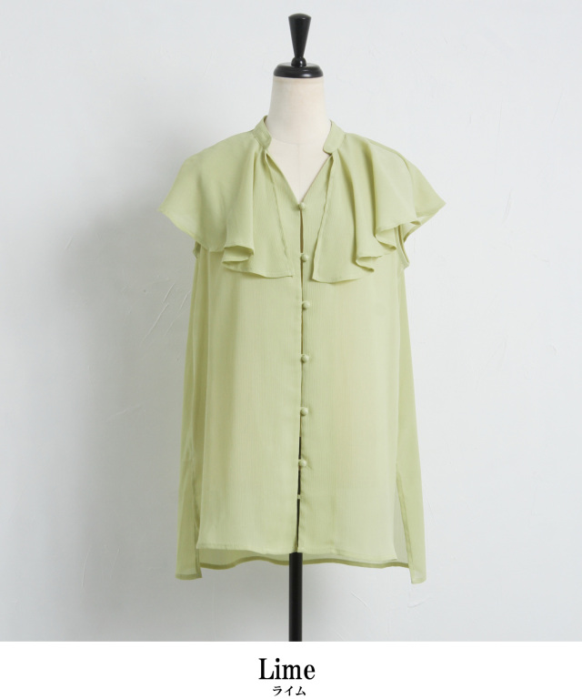 新品タグ付き 【milana 】ミラーナ プリーツカラーノースリーブブラウス milana ミラーナ プリーツカラーノースリーブブラウスの通販はau PAY