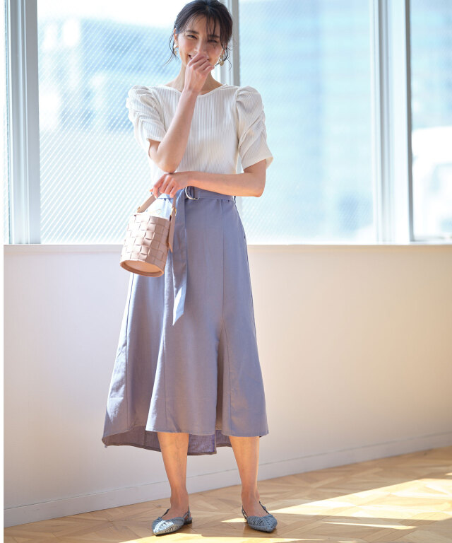 編み込みバケツ型ワンハンドルバッグ※WEB Store限定販売