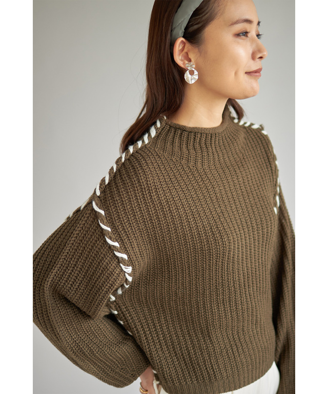 ハンドステッチプルオーバー