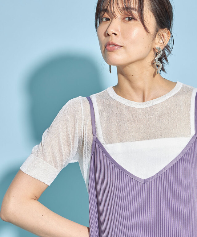 ラメシアートップス※WEB Store限定販売