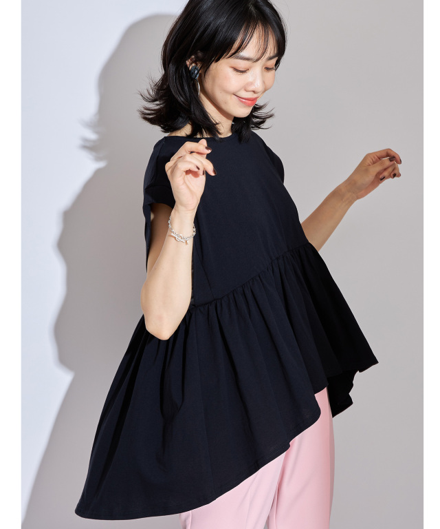 未使用品25SS プリマベールリラックスドルマンスリーブプルオーバー 黒 楽天市場】【40%OFF】NOMBRE IMPAIR ノンブルアンペール カット