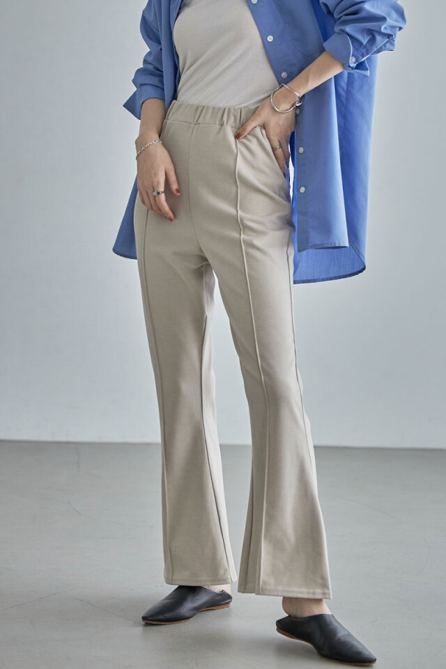 ウール様 まとめご依頼品 ストレッチフェイクウールピンタックパンツ※一部店舗のみ入荷