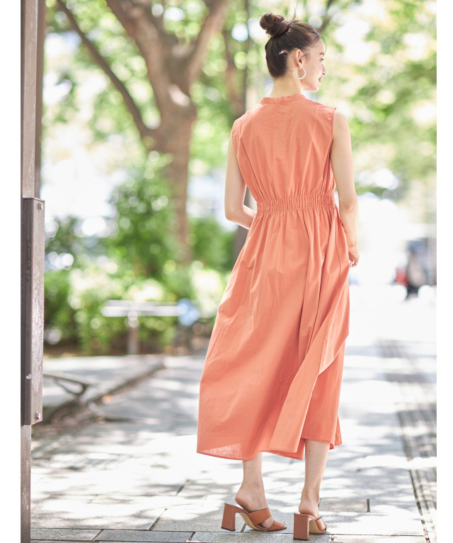 ブロードシャーリングワンピース※WEB Store限定販売