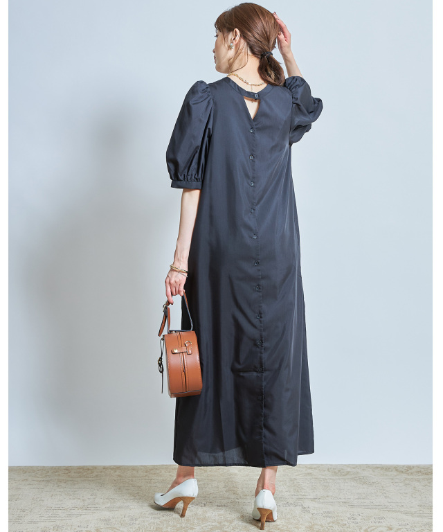 前後2WAY袖ボリュームワンピース※WEB Store限定販売