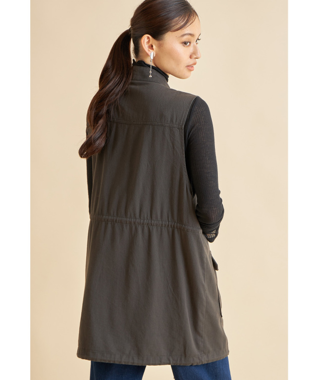 【SLOW/一部店舗限定】ミリタリー ベスト 23区｜【SLOW/一部店舗限定】ミリタリー ベスト | Rakuten
