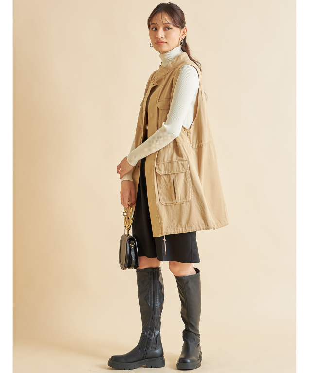 【SLOW/一部店舗限定】ミリタリー ベスト 23区｜【SLOW/一部店舗限定】ミリタリー ベスト | Rakuten